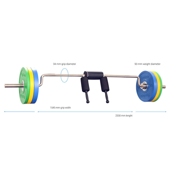Squat bar on sale weight kg