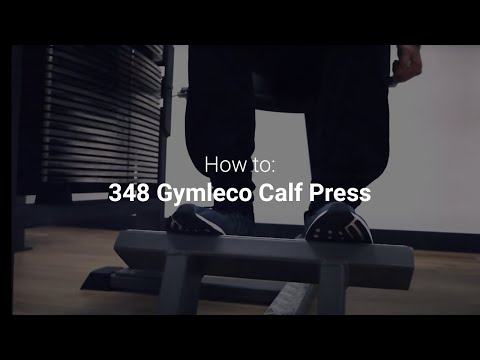Load and play video in Gallery viewer, 348 Gymleco Calf Press Seated 45°
