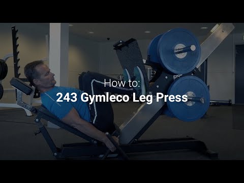 Load and play video in Gallery viewer, 243 Gymleco Leg Press
