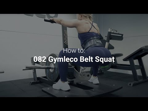 Load and play video in Gallery viewer, 082 Gymleco Belt Squat Machine
