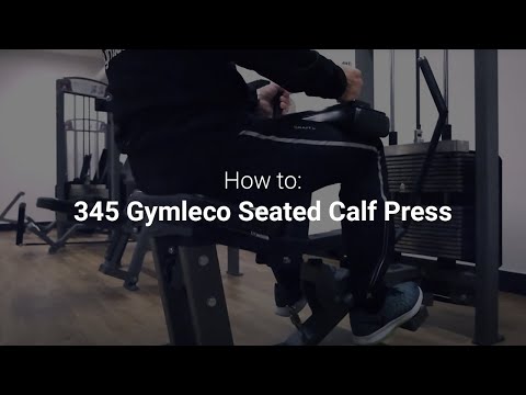 Load and play video in Gallery viewer, 345 Gymleco Calf Press Seated
